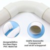 YGCQFH Pack of 30 M20 PVC Electrical Installation Pipes, 90°