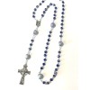 J.C. WALSH & SONS DARK BLUE RESIN ROSARY 36" BEADS