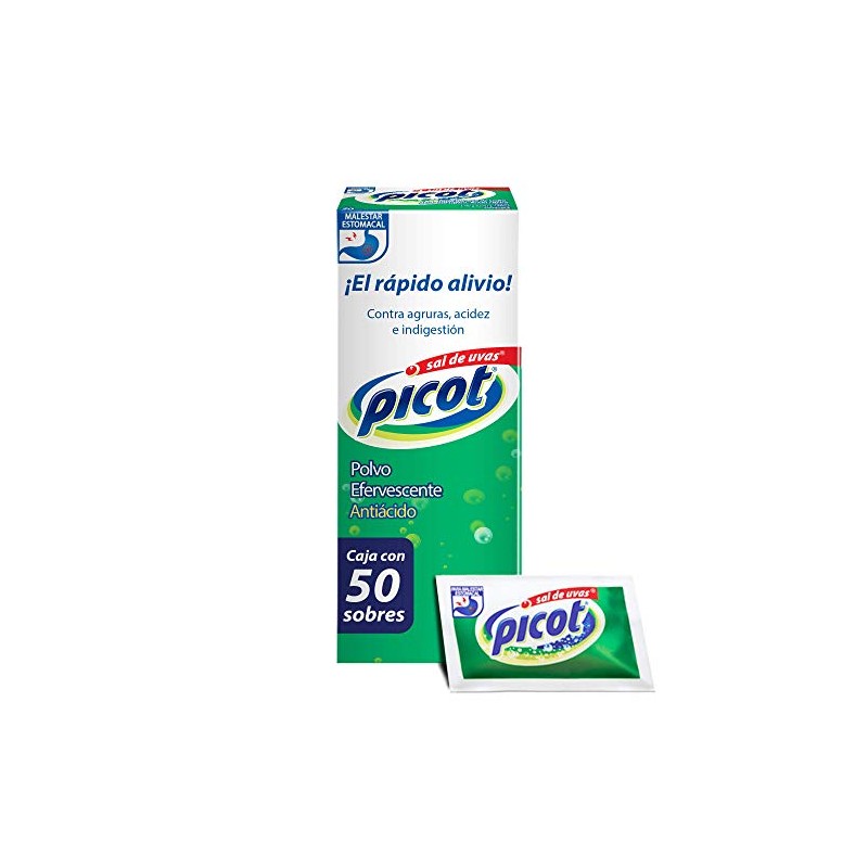 Picot 2448002 Sal de Uvas Display, 50 Sobres