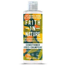 Faith In Nature Grapefruit Orange Conditioner, Invigorating, Vegan and Cruelty Free, No SLS or Parabens, for Normal to Oily Hair, 400 ml