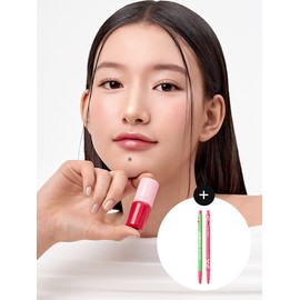 코시에로 [2 set] 젤러시 플럼퍼 3.4g 14color + 모나미볼펜 2입 [2 set] Gel Lush Plumper 3.4g 14 colors + Monami Ballpoint Pen 2 pieces
