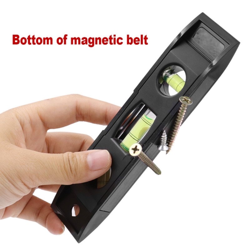 Magnetic Torpedo Level, Spirit Level 3 Bubble Torpedo Magnetic Measuring