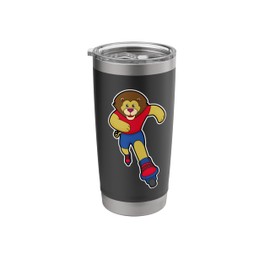 Lion Inline skating Inline skates Sports Stainless Steel Insulated Tumbler