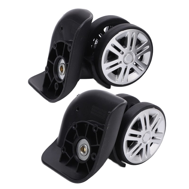 1 Pair A65 Wheels Mute Swivel Suitcase Luggage Samsonite Replacement