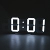 3D LED Digital Clock Bedroom Desktop Snooze Alarm Clock Home