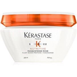 KERASTASE Nutritive Masquintense Hair Mask | Deeply Nourishes & Conditions With Plant-Based Proteins Niacinamide For to Medium Dry 6.8 Fl Oz