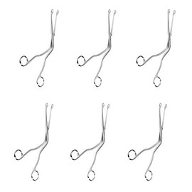6 Magill Forceps EMT Anesthesia Surgical Instruments 6" Infant Stainless Steel ENT Forceps
