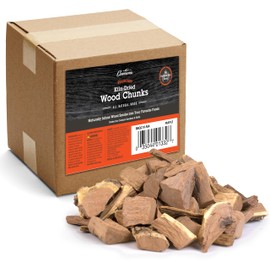 Camerons All Natural Maple Wood Chunks for Smoking Meat -840 Cu. in. Box, Approx 10 Pounds- Kiln Dried Large Cut BBQ Wood Chips for Smoker - Barbecue Chunks Smoker Accessories