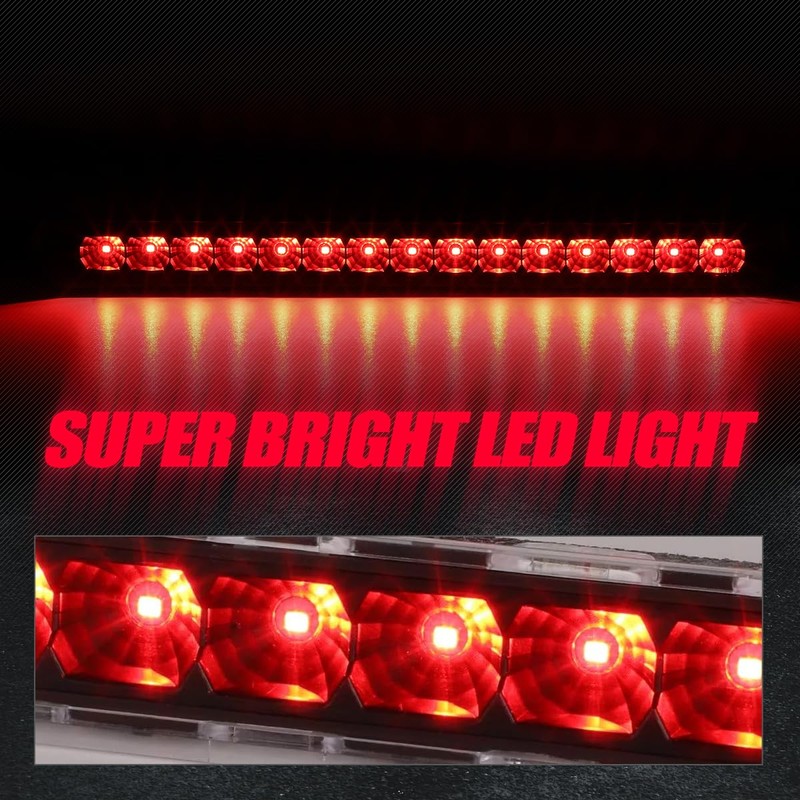 Auto Dynasty Full LED Black Third 3rd Rear High Mount