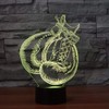 Optical Illusion 3D Boxing Gloves Night Light 16 Colors Changing