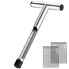 ForoGore 12 Inch Stainless Steel Soil Sampler Probe, T-Style Handle