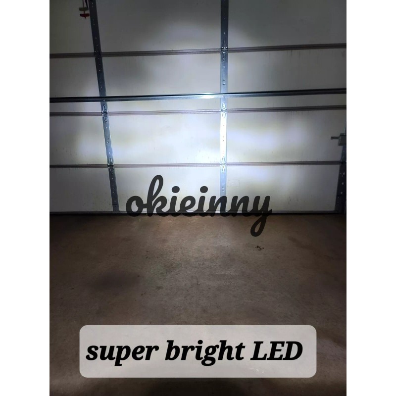 MHK Lighting 5 Super LED light bulbs for Deere skid