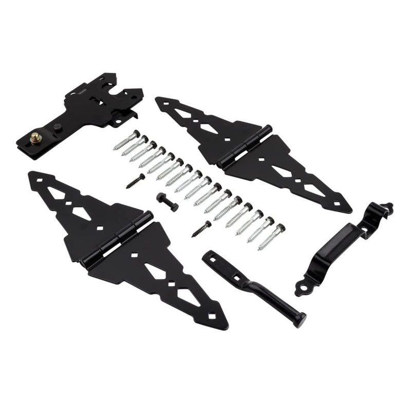 National Hardware N109-306 V8420 Deluxe Strap Hinge Gate Kit in