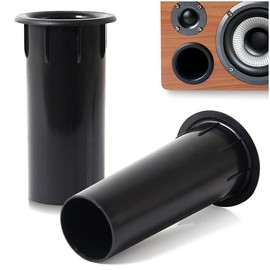 Kalevel Speaker Box Bass Port Tube 2 Inch Subwoofer Vent Reflex Accessories for Sound System 2Pcs