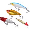 Fishing Tackle Set Soft and Hard Lure Baits Tackle Kit