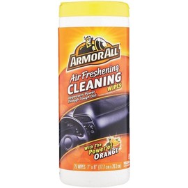 Armour All Armor All 10831 Orange Cleaning Wipes 25 Wipe Container