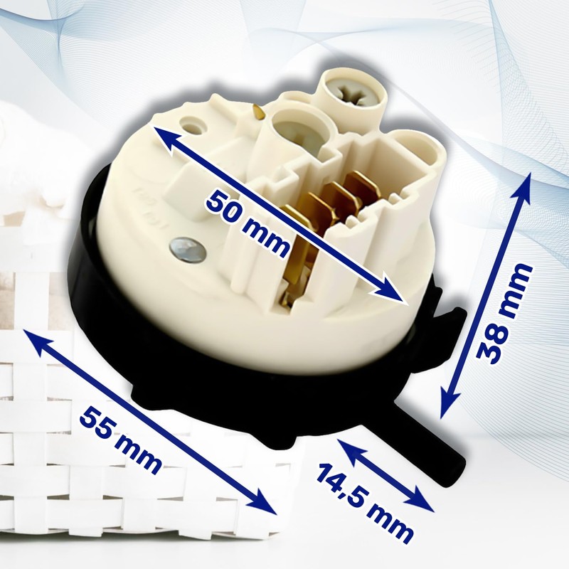 Pressure Switch Water 95/70 with 4 Contacts Pressure Monitor for