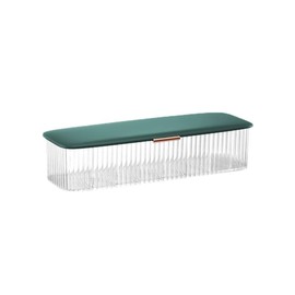 Xiapumeth Daily Contact Lens Dispenser and Organizer, Daily Contact Lens Organizer, Daily Contact Lenses Organizer with Lid, Daily Classified Storage(Green)