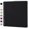 Finksy 8 x 8 Inch DIY Scrapbook Photo Album Black