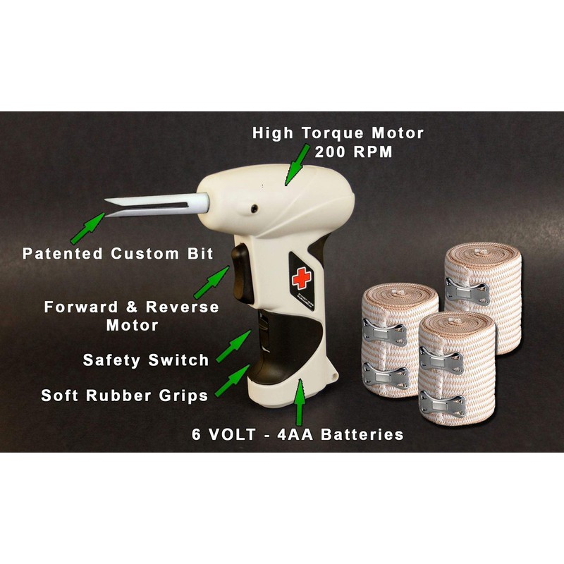 Wrap Wrench-A Professional Sports & Medical Wrap and Bandage Roller