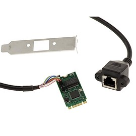 KALEA-INFORMATIQUE M2 M.2 NGFF M B+M Key Gigabit LAN Ethernet 10 100 1000Mbps with Intel I210 Chipset