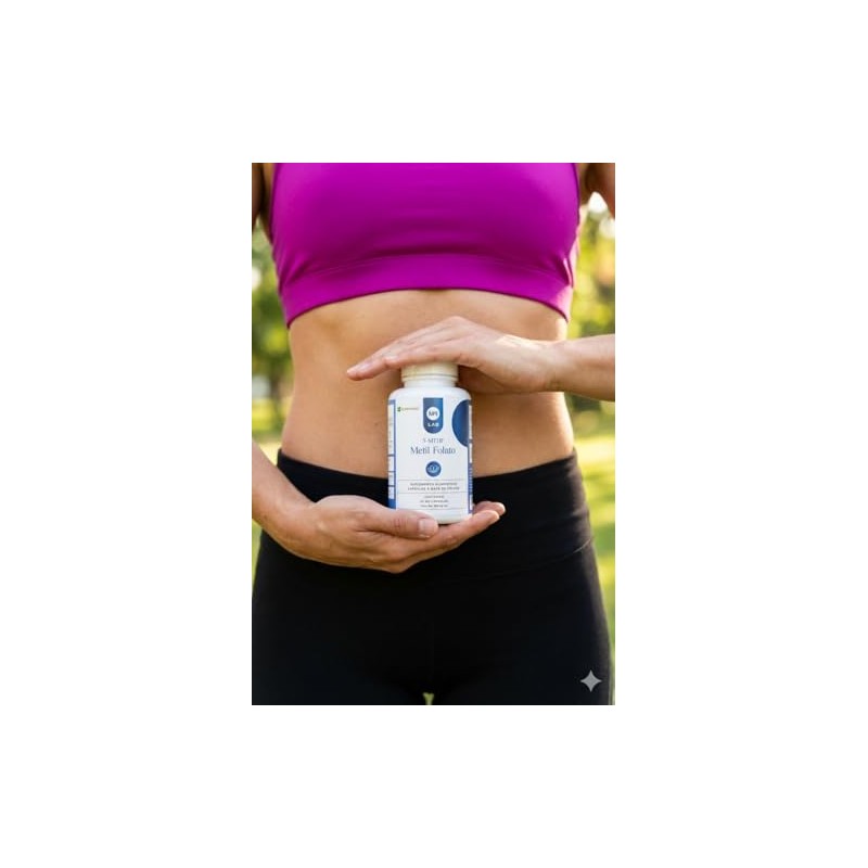 Molecular Wellness Lab Metil Folato Quatrefolic Patentado