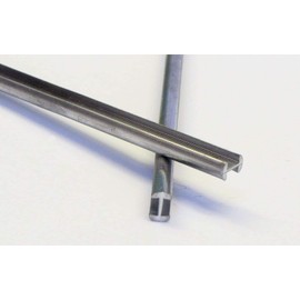 3/16" Round H Lead Came -12 Ft (Rolled & Bagged)