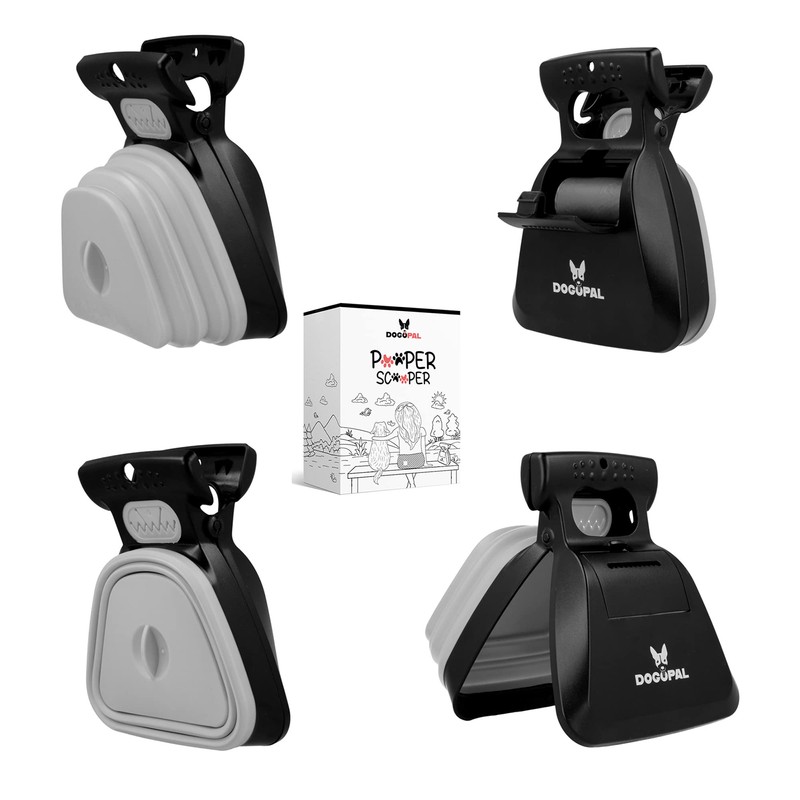 DOGOPAL Portable Pooper Scooper – Innovative Touch-Free Dog Waste Pickup