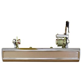 PT Auto Warehouse GM-3040M-FL - Outside Exterior Outer Door Handle, Chrome - Driver Side Front