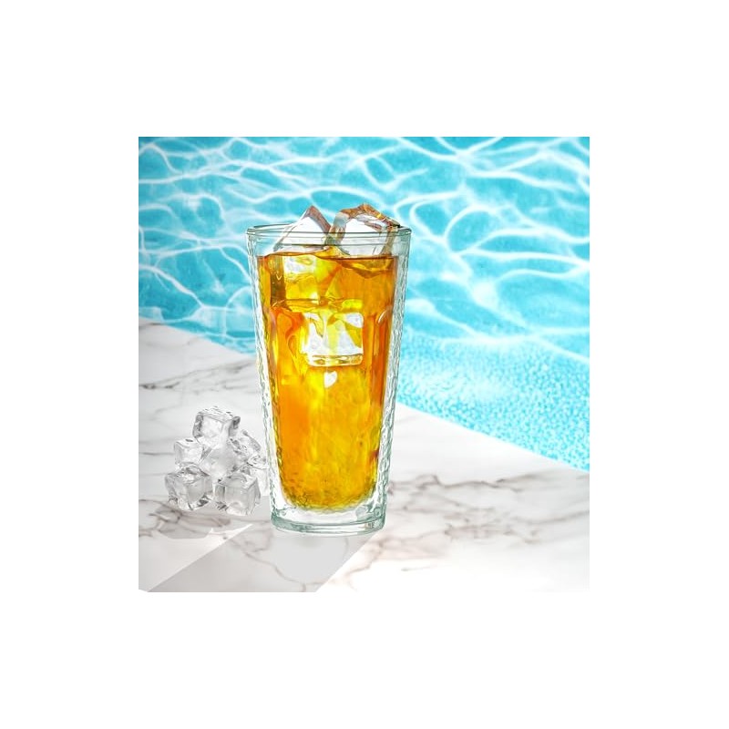 KLIFA- NICE- 20 oz, Acrylic Insulated Tumbler Set, Double-wall Drinking