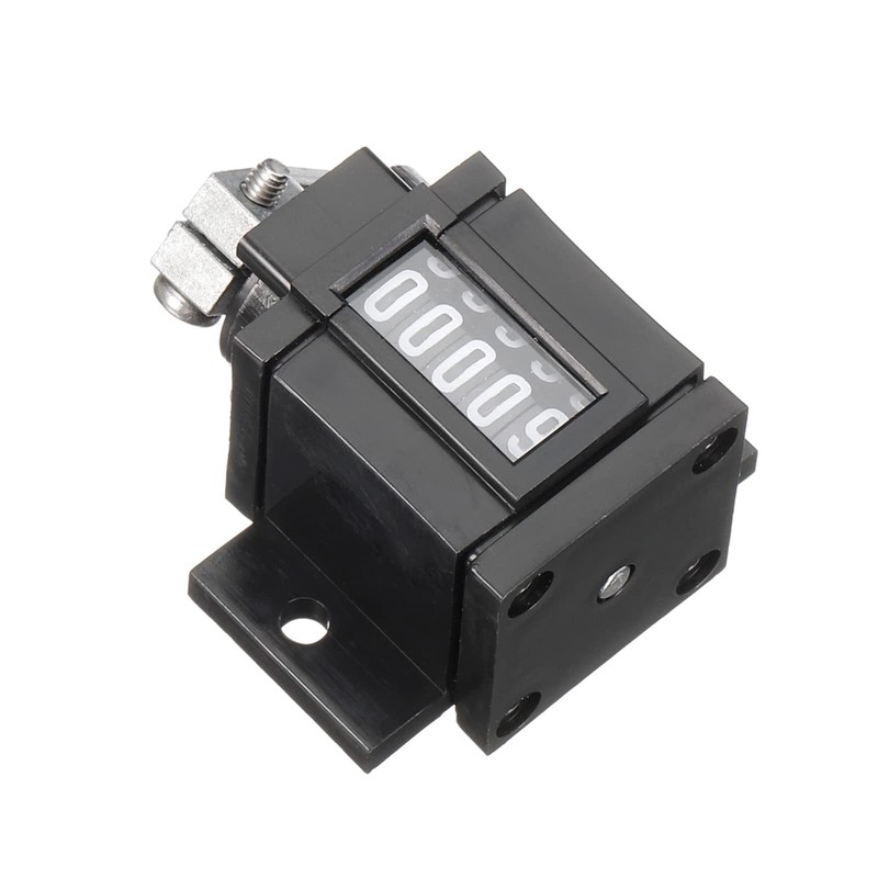 sourcing map Hand Counter with Spring 5 Digit Counter Hand