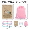 HDGSAFD 2 x Butterfly Bracelets, 2 x Butterfly Necklaces, 1