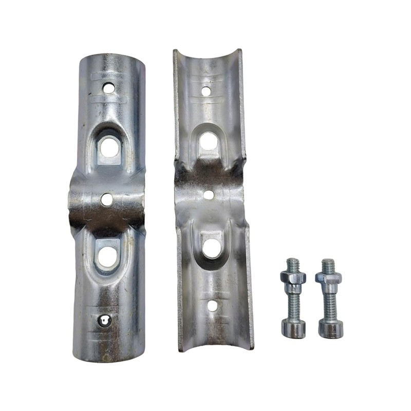 6 Pcs 180 Degree Structural Pipe Clamp,Fit for 1 Inch