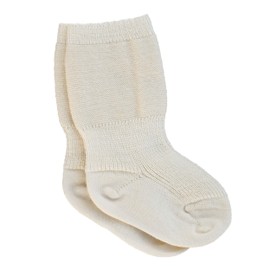 Grödo, Girls and Boys Speckbein Baby Socks Made from 100% Organic Virgin Wool, natural