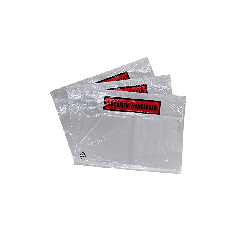 Packitsafe 100 x A5 / C5 Printed Documents Enclosed Wallets