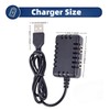 7.4V Li-Po Li-on Battery Charger XH-3P Connector Plug USB Balance