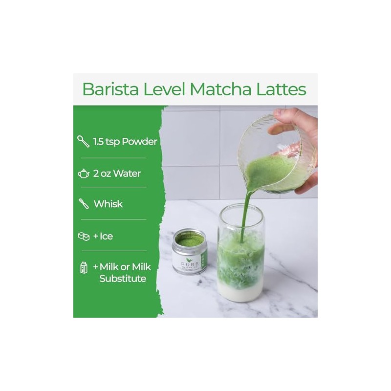 Premium Ceremonial Grade Matcha Green Tea Powder - 30g