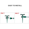 Proxima Direct 2 Pack Yard Sprinkler 360° Rotating Lawn Sprinkler