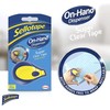 Sellotape On-Hand Dispenser with Super Clear Tape, Both hands free