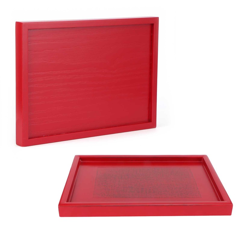 Wooden Snack Tray Food Serving Tray Tea Ceremony Holder for