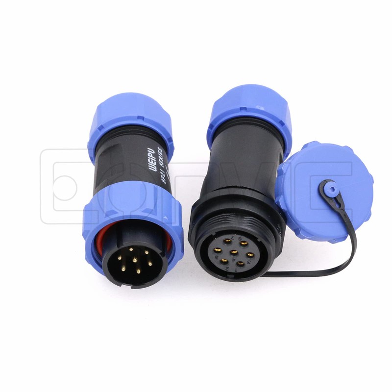 Eonvic Weipu SP21 2-12 Pin Male Waterproof Connector Plug Female