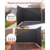 71\" X 236\" Outdoor Patio Side Awning 180 G/m2 Waterproof