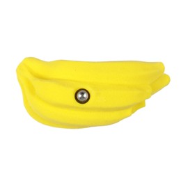 Atomik Rock Climbing Holds XL Bolt-On Bananas in Yellow