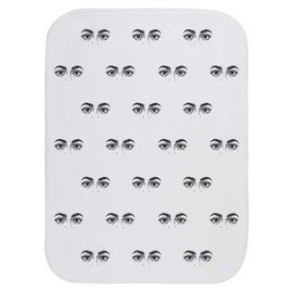 Azeeda 'Human Eyes' Baby Burp/Wash Cloth (BC00036129)