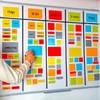 ATWAM - 60 Magnetic Strips writable - 75 x 25