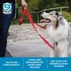 Blue-9 Multi-Function Hands Free Dog Leash, Double Attachment 6 Foot