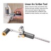 Linear Arc Scriber, Wood Scribe Tool Wheel Marking Gauge Woodworking