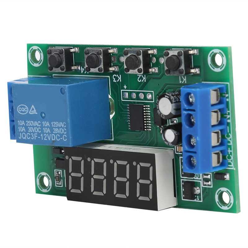 Relay Module Single Channel Cycle Trigger Delay Control Extension Board