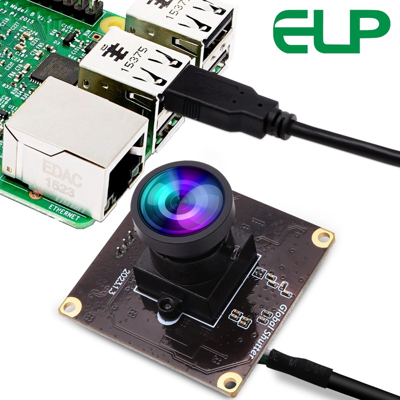 ELP 1080P 90FPS Global Shutter USB Camera 2MP High Speed