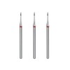 STALEKS PRO Set of 3 Diamond Cuticle Cutter Flame Shape